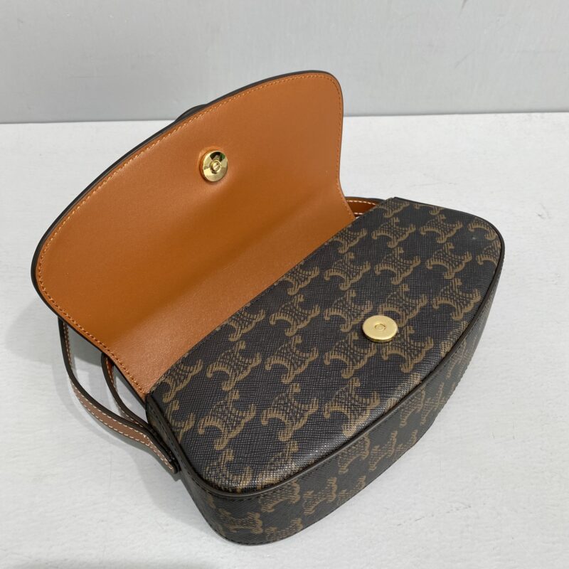 Celin Mini Tabou Clutch On Strap-18*8*5CM - Image 6