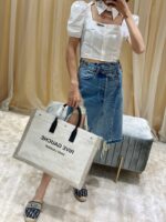 YSL Rive Gauche Tote Bag-48*36*16CM - Image 12
