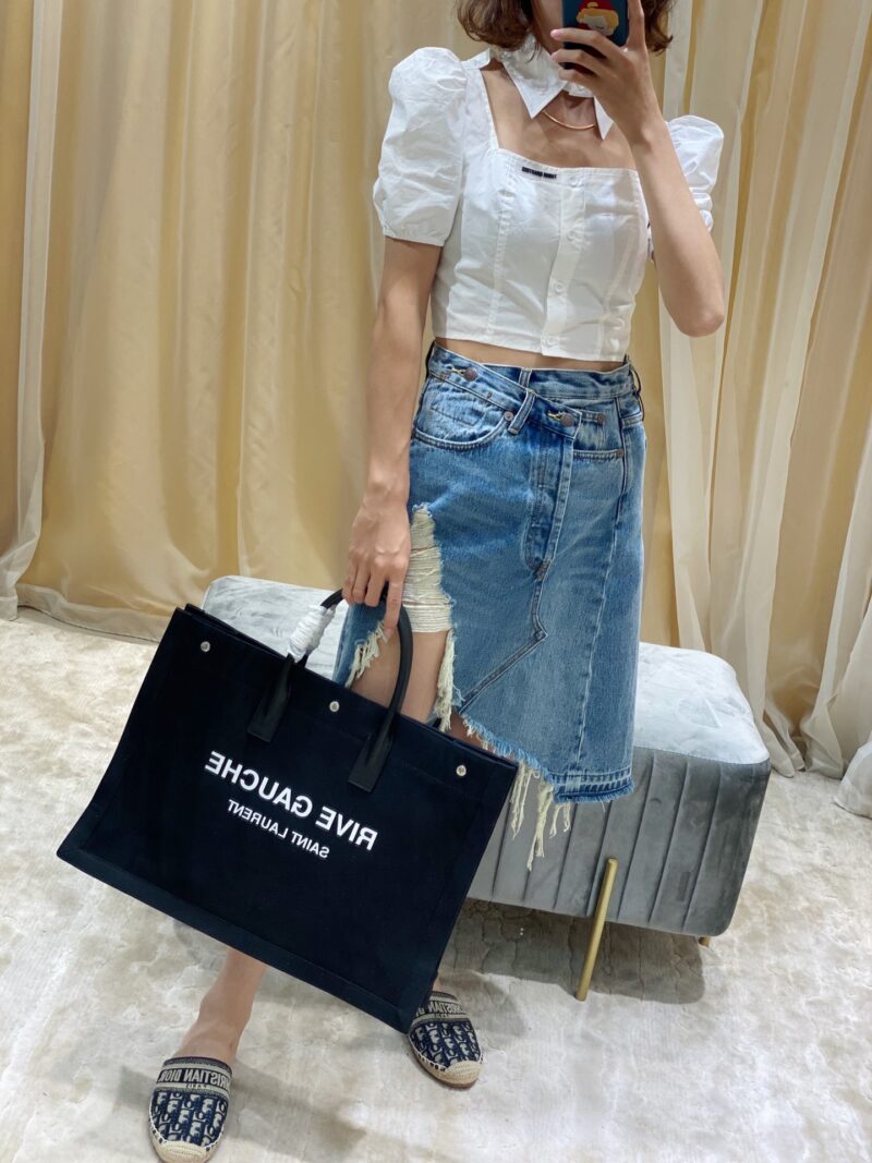 YSL Rive Gauche Tote Bag-48*36*16CM - Image 11