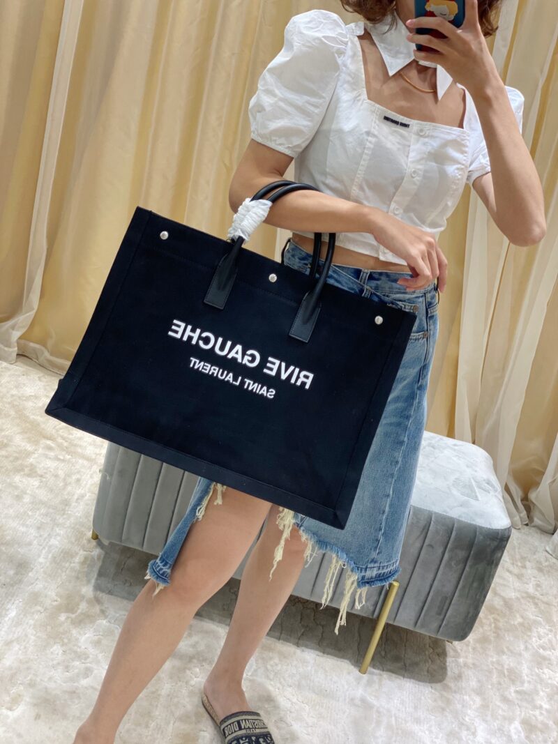YSL Rive Gauche Tote Bag-48*36*16CM - Image 13