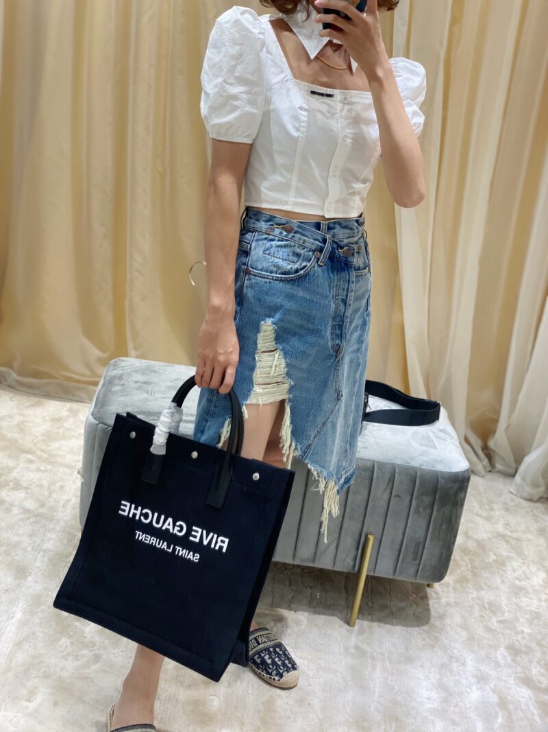 YSL Rive Gauche Tote Bag-37.5*38*17CM - Image 14