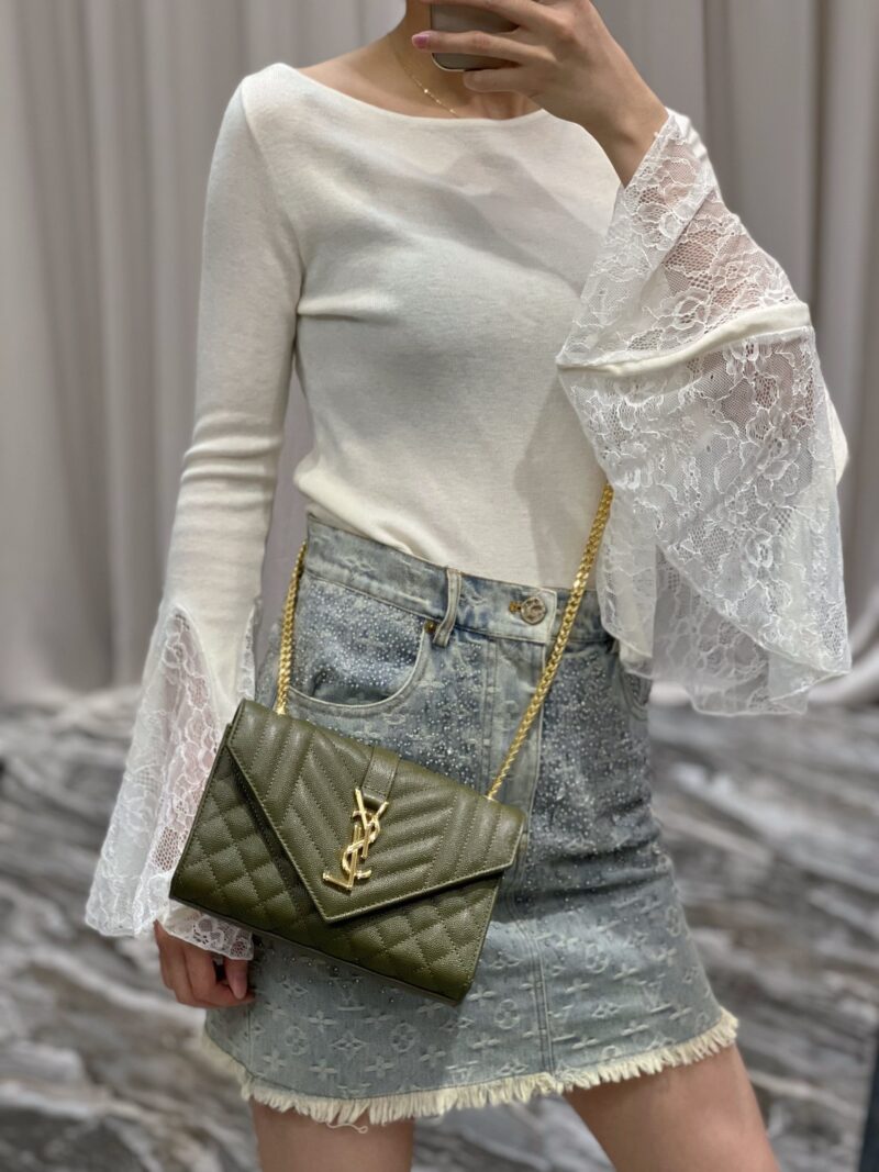 YSL Envelope Bag - Image 9