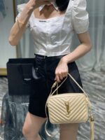 YSL Lou Camera Bag-‎23*16*6CM - Image 7