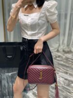 YSL Lou Camera Bag-‎23*16*6CM - Image 11