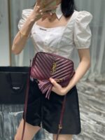 YSL Lou Camera Bag-‎23*16*6CM - Image 12