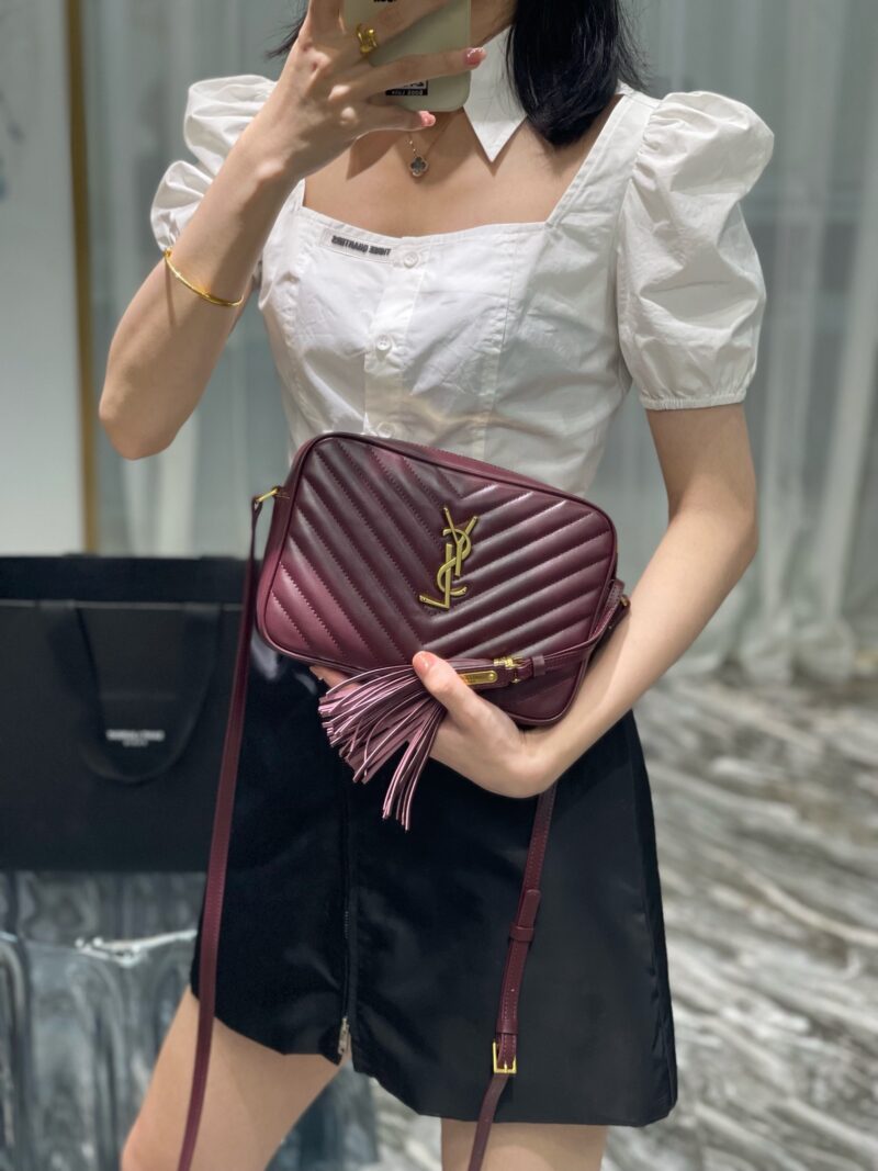 YSL Lou Camera Bag-‎23*16*6CM - Image 12