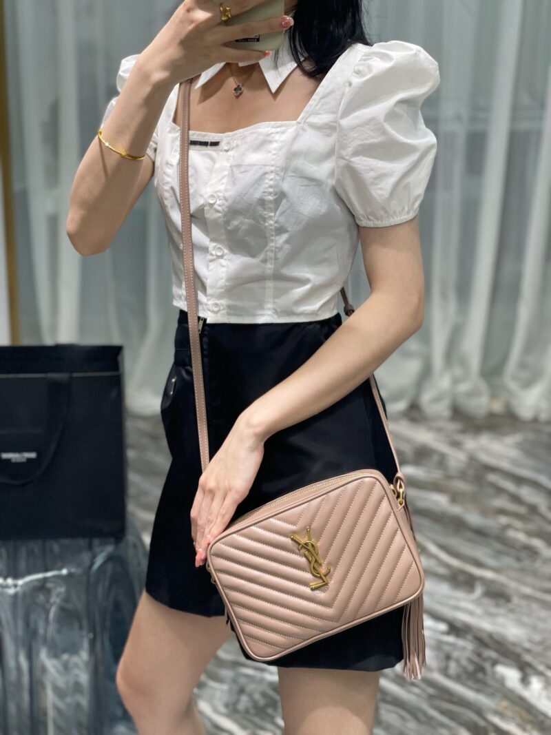 YSL Lou Camera Bag-‎23*16*6CM - Image 5