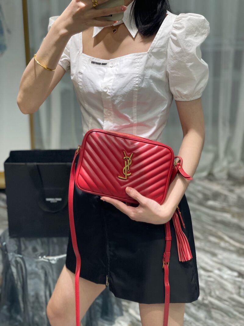 YSL Lou Camera Bag-‎23*16*6CM - Image 11