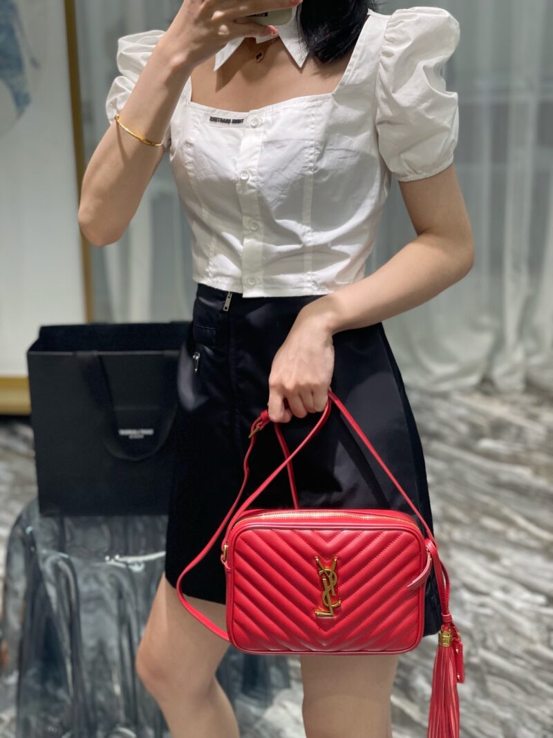 YSL Lou Camera Bag-‎23*16*6CM - Image 12