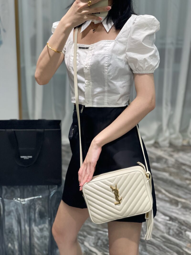 YSL Lou Camera Bag-‎23*16*6CM - Image 12