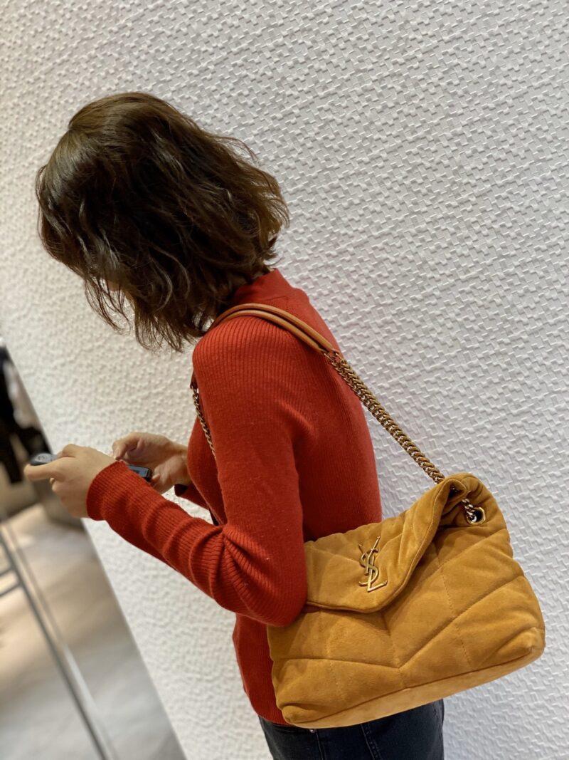 YSL Large Loulou Puffer-35*23*13.5CM - Image 10