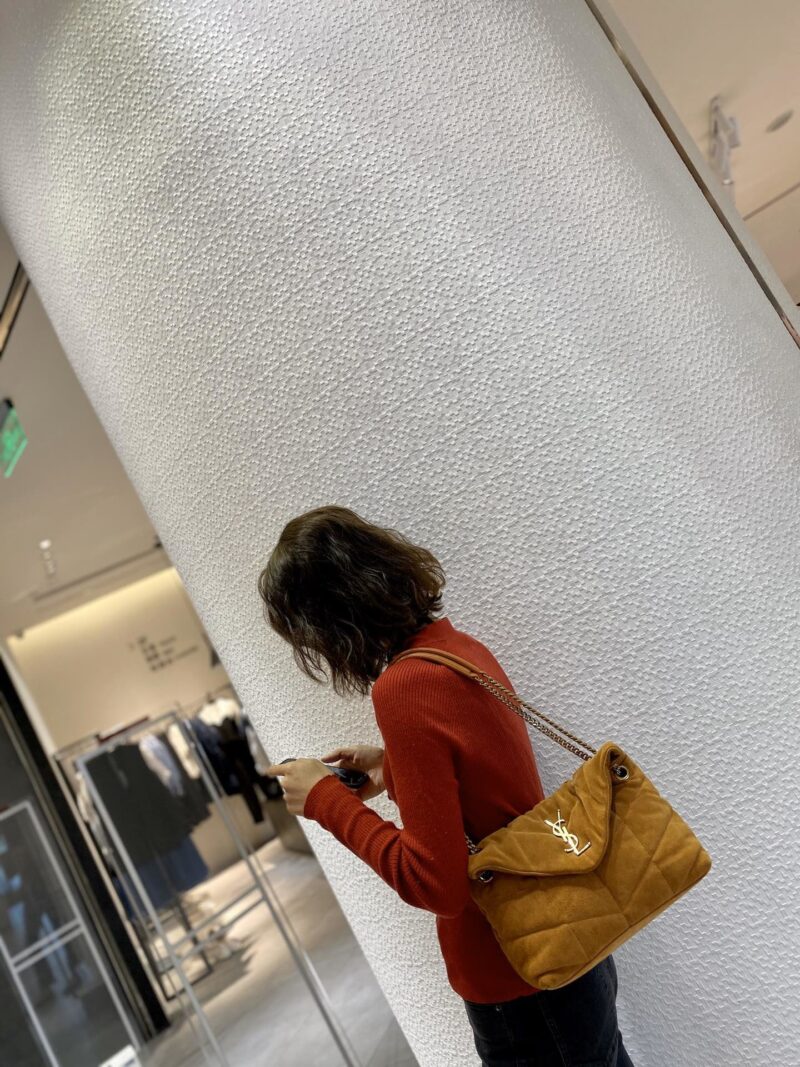 YSL Large Loulou Puffer-35*23*13.5CM - Image 10