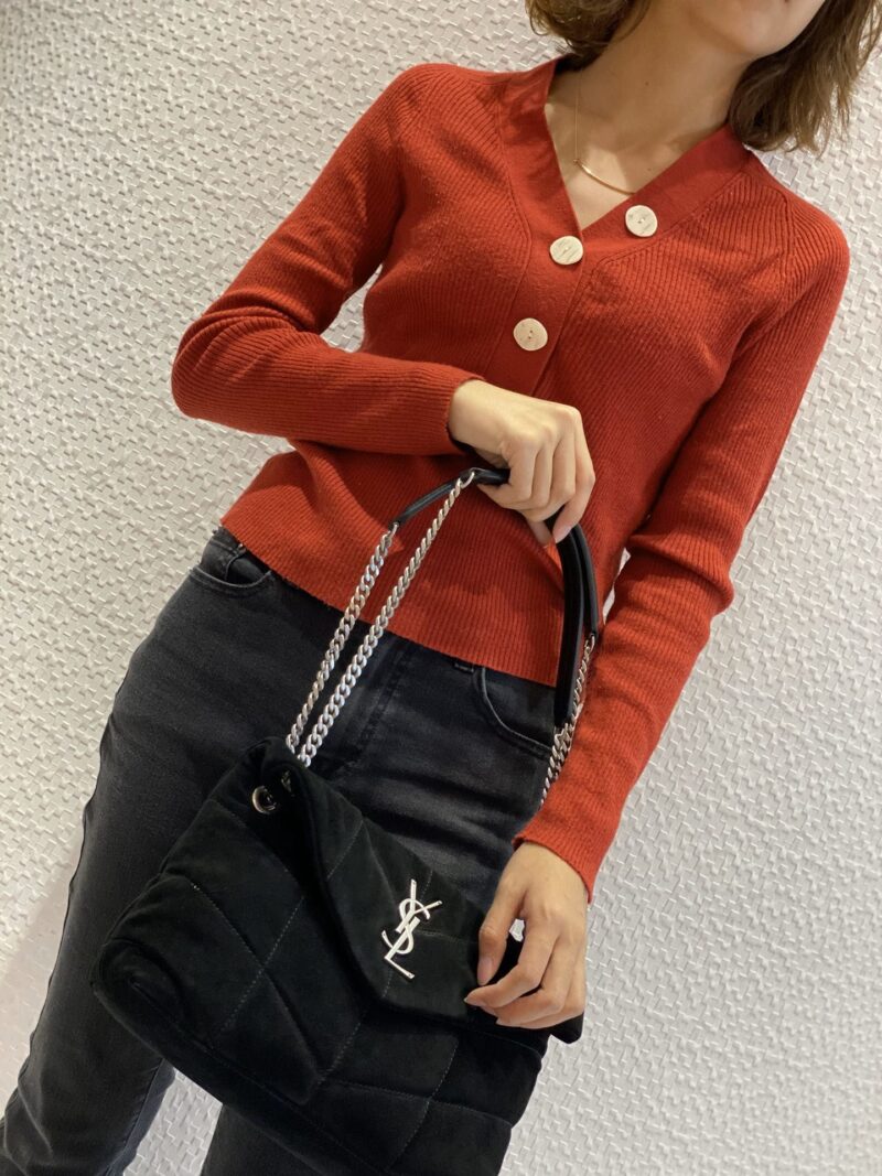 YSL Large Loulou Puffer-35*23*13.5CM - Image 15