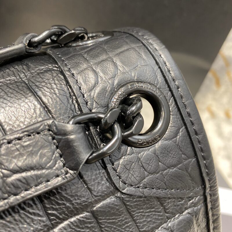 YSL Niki Lambskin Leather-22x16.5x7.5&28x20.5x8.5CM - Image 12