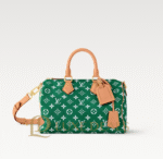 LOUIS VUITTON SPEEDY P9 BANDOULIÈRE 30 M14077 (32*22.5*18cm) Green - Image 5