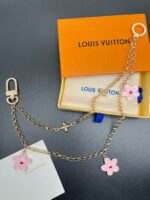 LV cherry blossom bag charm