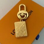 LV gold keychain charm - Image 2
