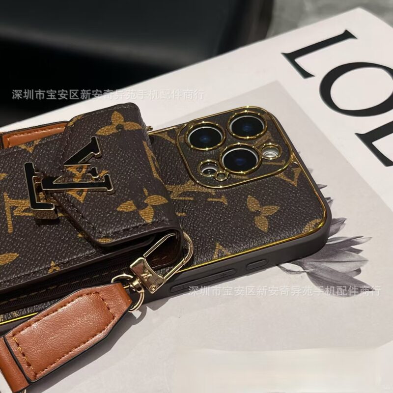 Designer phonecase with gold trimming (available in Iphone12-17PM, ) - Image 3