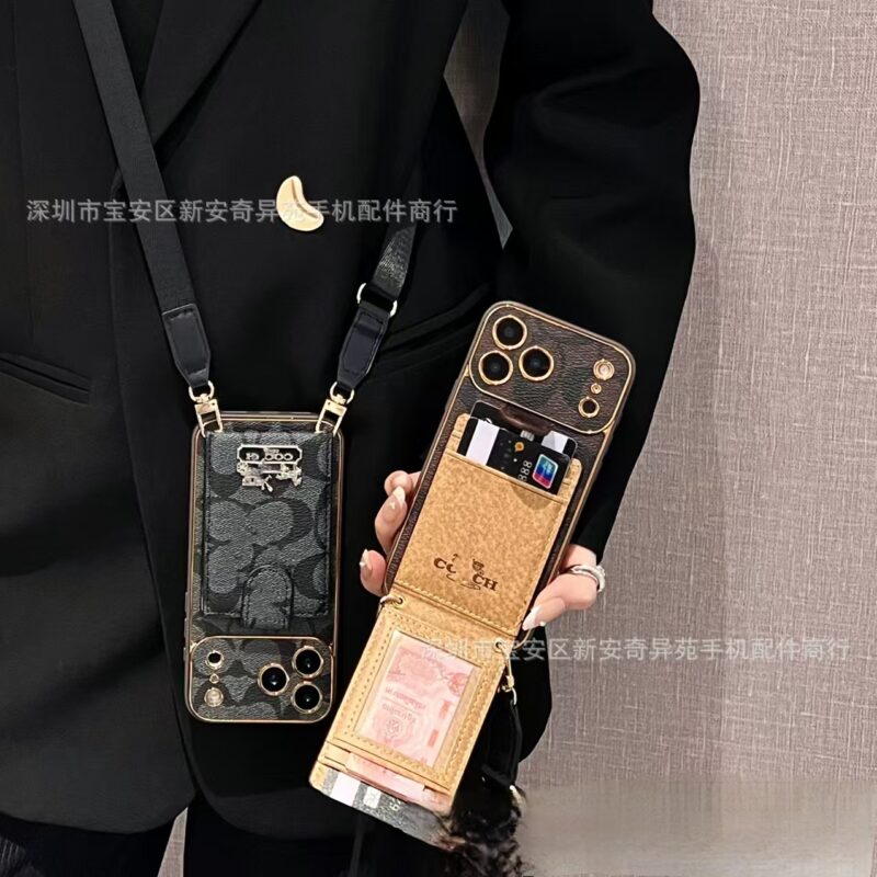 Designer phonecase with gold trimming(available in Iphone11-17PM) - Image 2