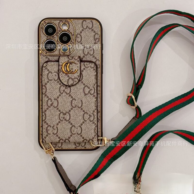 Designer phonecase with gold trimming(available in Iphone11-17PM) - Image 8