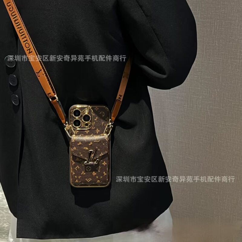 Designer phonecase with gold trimming (available in Iphone12-17PM, ) - Image 5