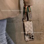 Designer phonecase with gold trimming(available in Iphone11-17PM) - Image 3