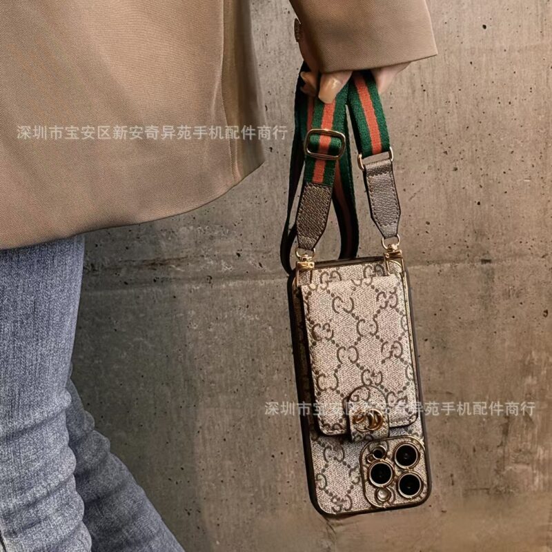 Designer phonecase with gold trimming(available in Iphone11-17PM) - Image 3