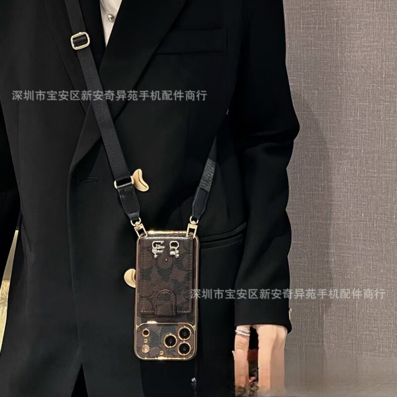 Designer phonecase with gold trimming(available in Iphone11-17PM) - Image 5