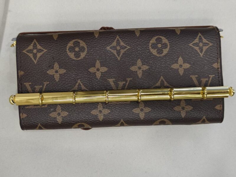 Designer wallet for planner making with matching binder(gold A5) - Image 2
