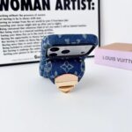 Designer Denim phonecase cardholder(available in iPhone13-17Pro max) - Image 5