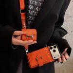 Designer phonecase cardholder with matching earphone holder(available in Iphone14-17promax) - Image 5