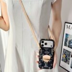 Designer Denim phonecase cardholder(available in iPhone13-17Pro max) - Image 9