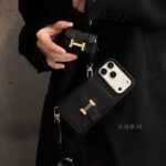 Designer phonecase cardholder with matching earphone holder(available in Iphone14-17promax) - Image 4