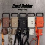 Designer phonecase cardholder with matching earphone holder(available in Iphone14-17promax) - Image 2