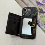 Designer phonecase cardholder with mirror inside(available in Iphone/Samsung/Oppo/vivo/xiaomi) - Image 3