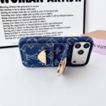 Designer Denim phonecase cardholder(available in iPhone13-17Pro max) - Image 6