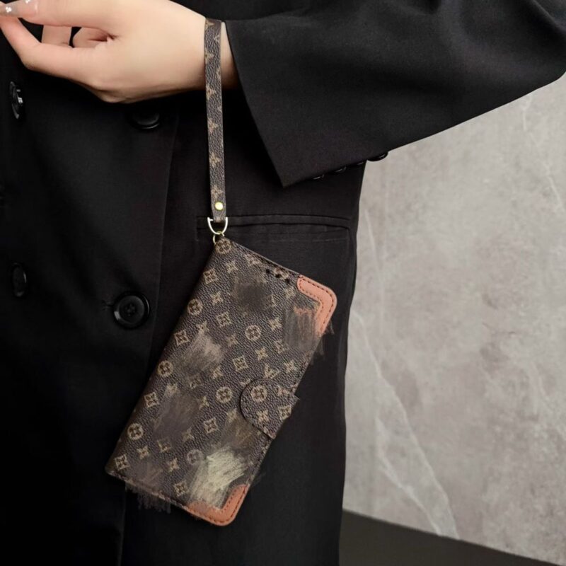 Designer phonecase full covered wallet cardholder(available in iphone13-17promax) - Image 4