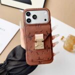 Designer phonecase with cardholder two straps(available in iphone14-17promax) - Image 6