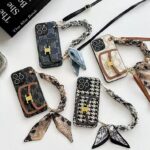 Designer phonecase with cardholder two straps(available in Samsung)