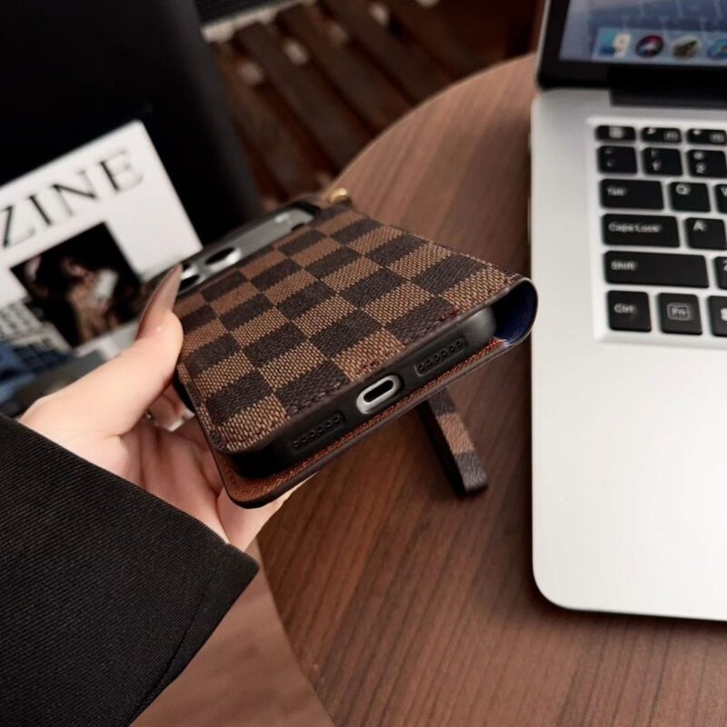 Designer phonecase full covered wallet cardholder(available in iphone13-17promax) - Image 8