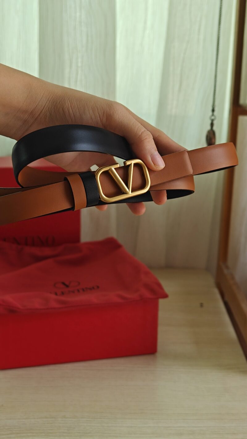 Valentino belt double side wearing width 2/3/4cm - Image 10