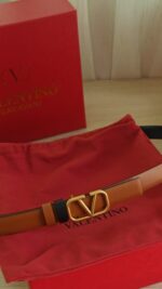 Valentino belt double side wearing width 2/3/4cm