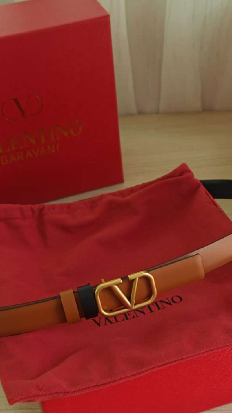 Valentino belt double side wearing width 2/3/4cm - Image 8