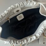 MiuMiu Women's Natural Leather Joie Shoulder Bag White 5GB360 - Image 4